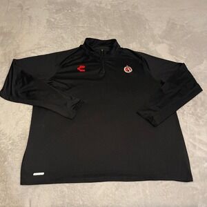 Club Tijuana Xolos Charly Mens XXL Black 1/4 Zip Training Top Soccer 5006019
